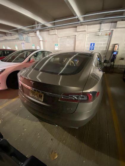 EV charger at Essex County Courthouse Parking Garage