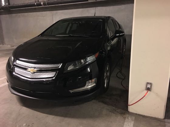 EV charger at SpringHill Suites