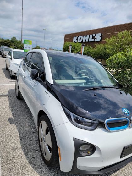 EV charger at Kohl's