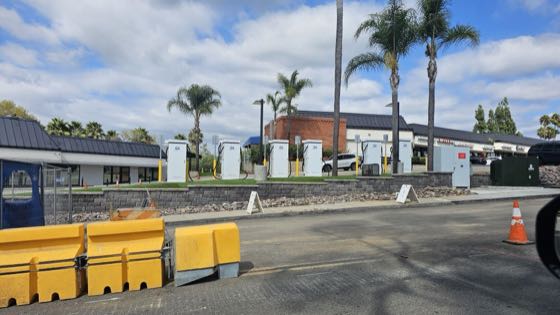 EV charger at 4444 Zion Ave Parking