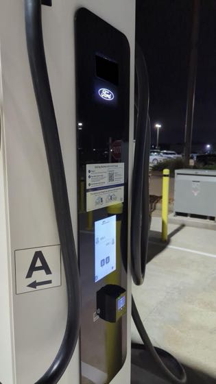 EV charger at Philpott Ford
