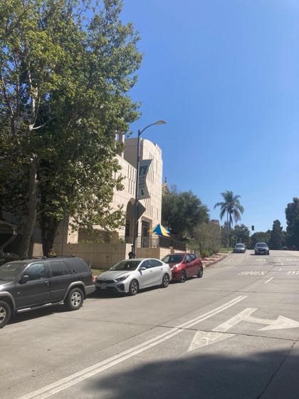 EV charger at 560 Hilgard Ave Parking (1)