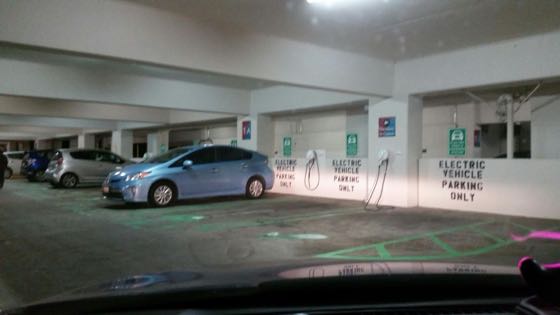 EV charger at Pechanga Resort & Casino - South Garage (1)